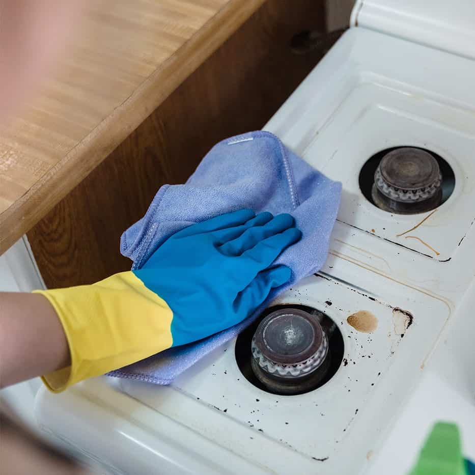 Cleaning Stove
